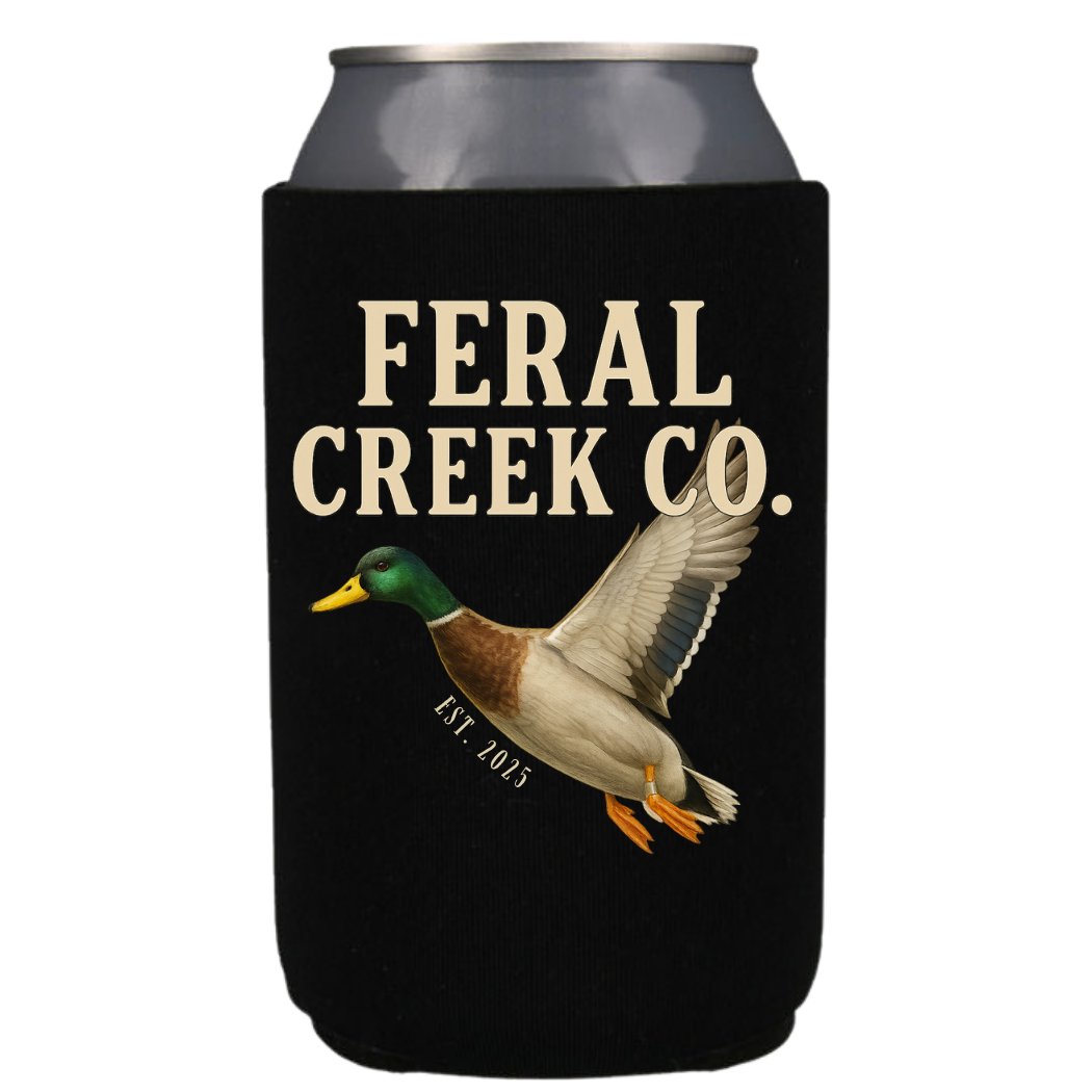Feral Flyer Koozie