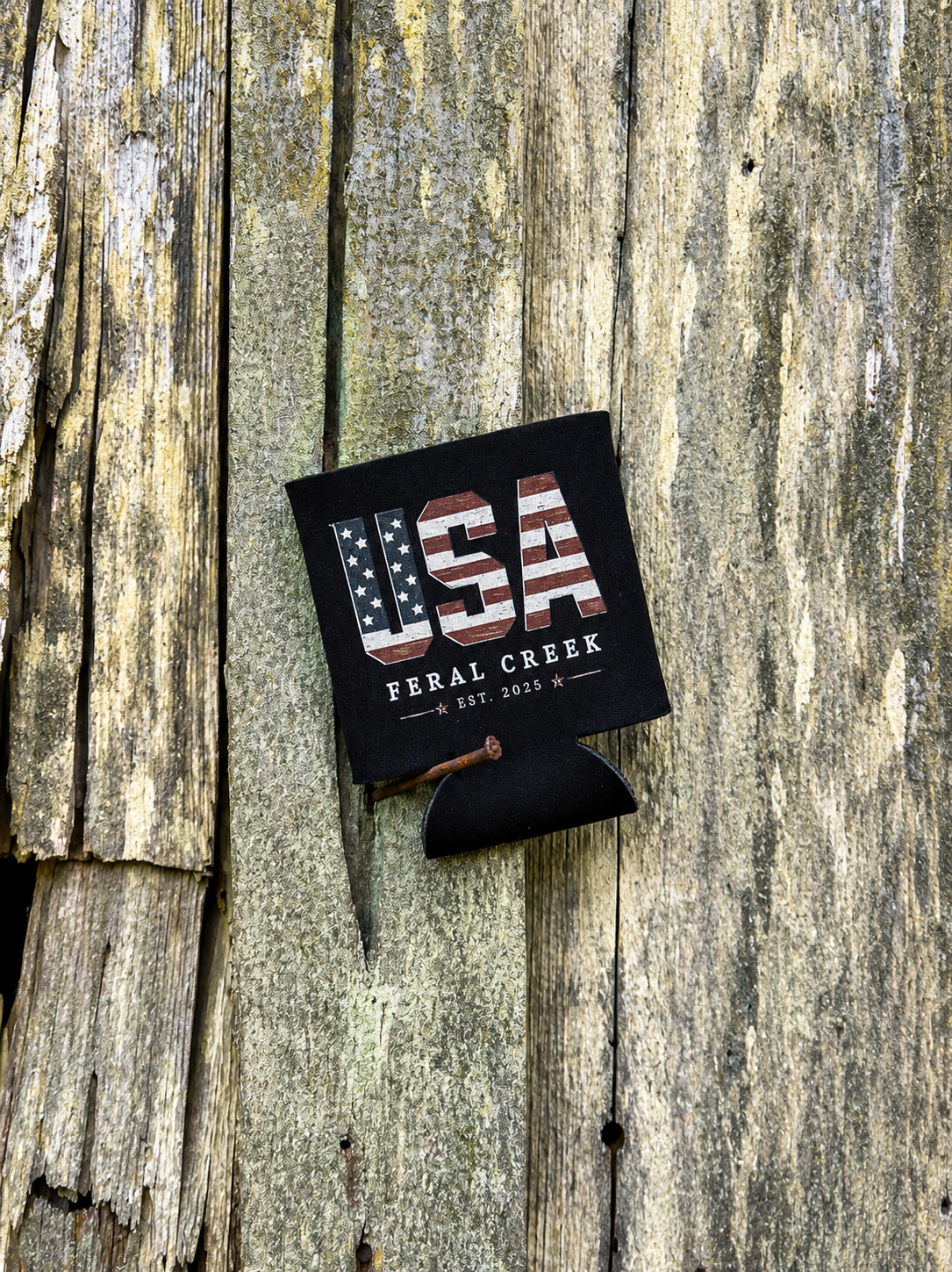 Raised Right USA Koozie